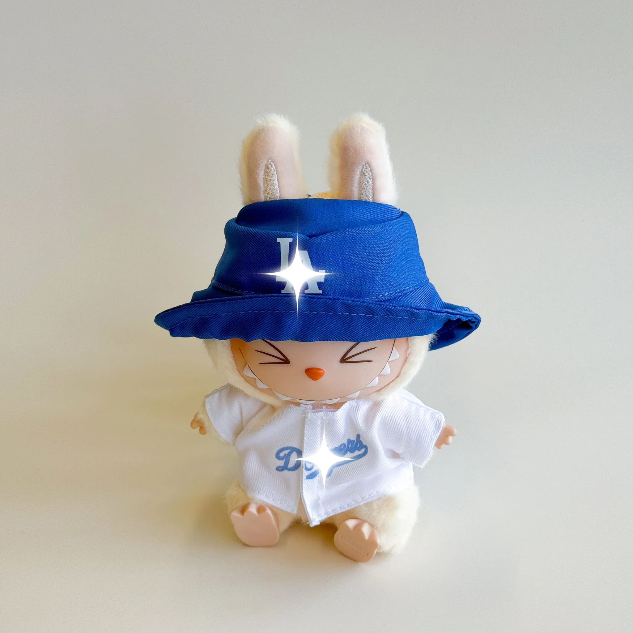 Labubu Baseball Outfit – Blue Edition - POPBOXSS