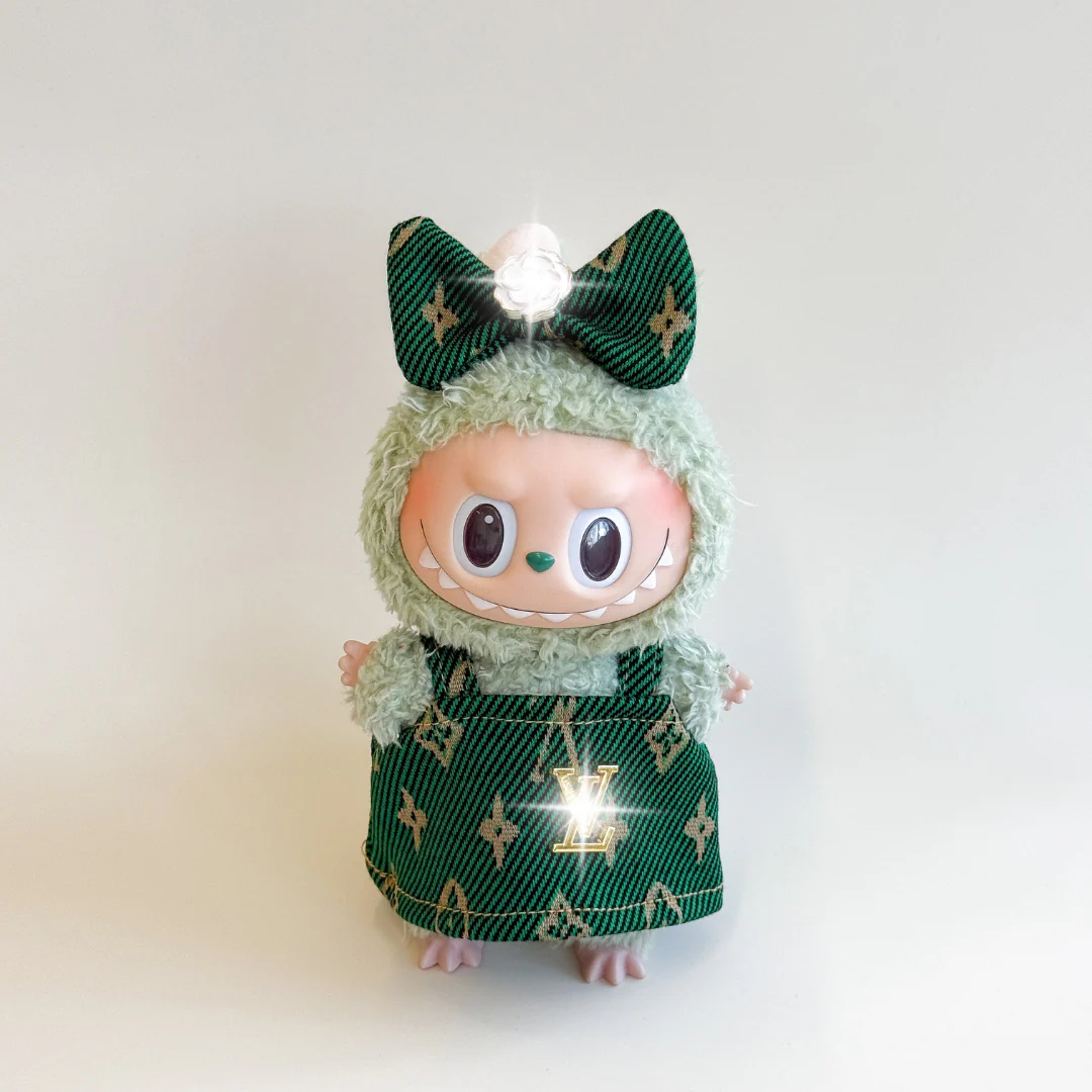 Labubu Luxury Fashion Outfit Set – Monogram Edition - POPBOXSS