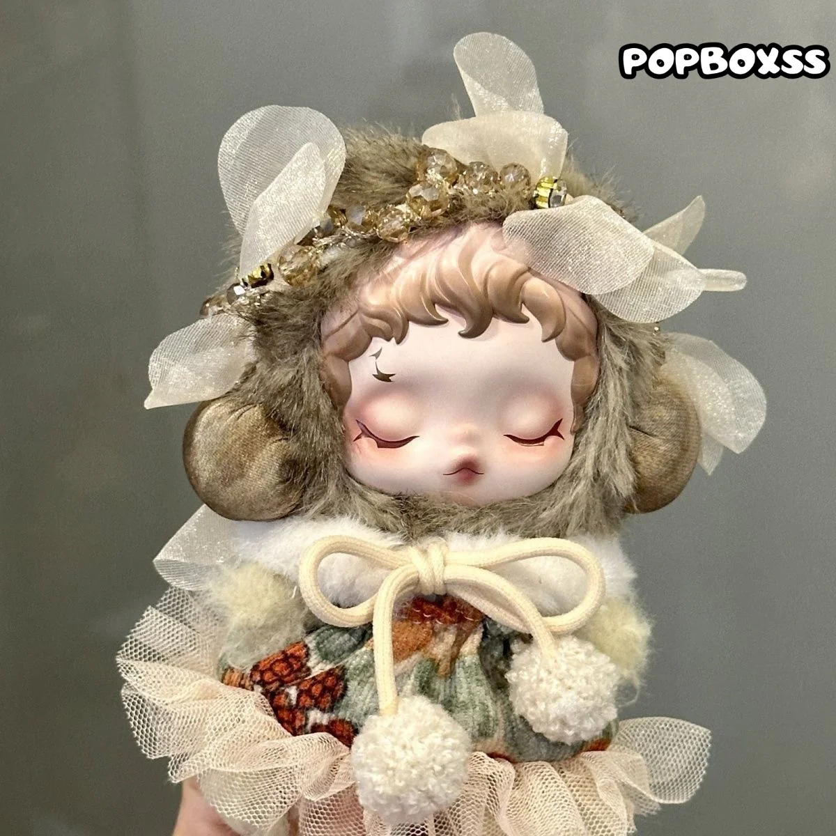 skullpanda clothes Dead Leaf Butterfly Set (Clothes - Hairband - Scarf) - POPBOXSS