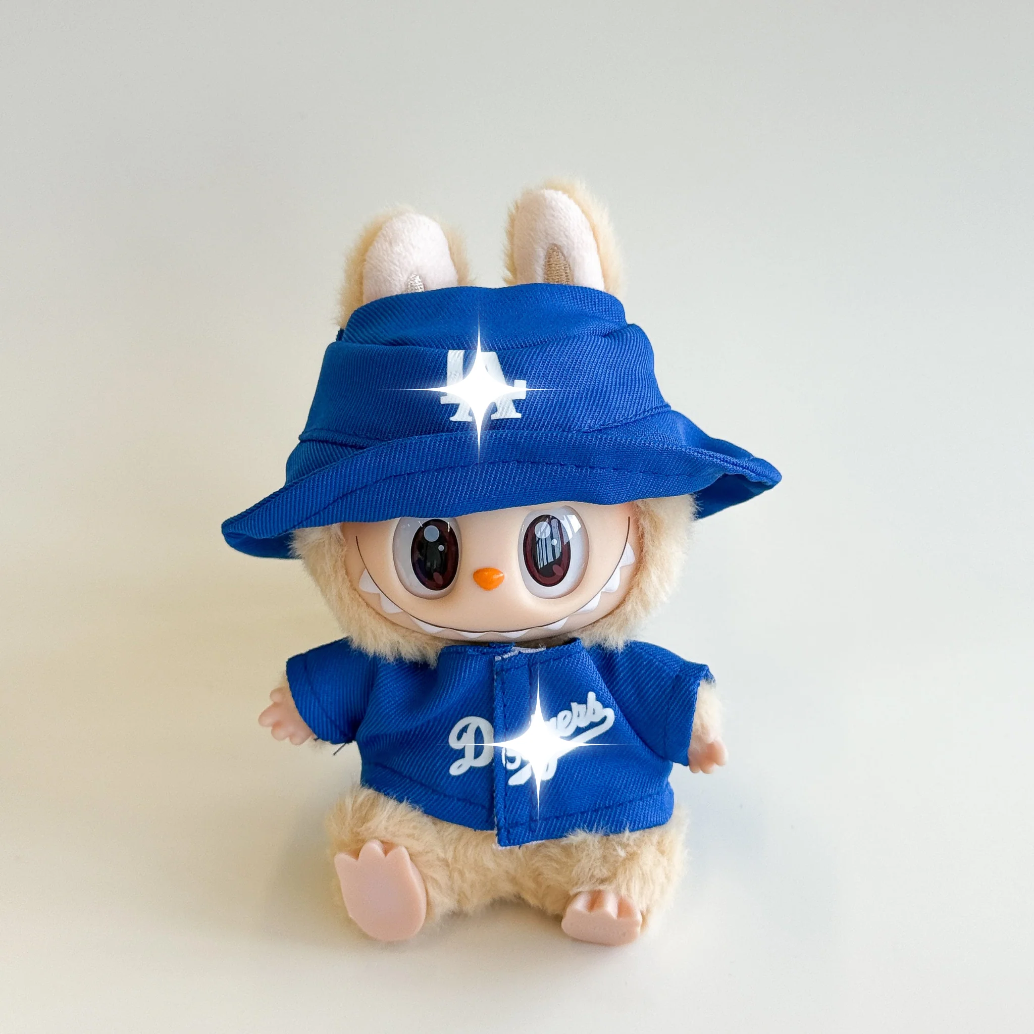 Labubu Baseball Outfit – Blue Edition - POPBOXSS