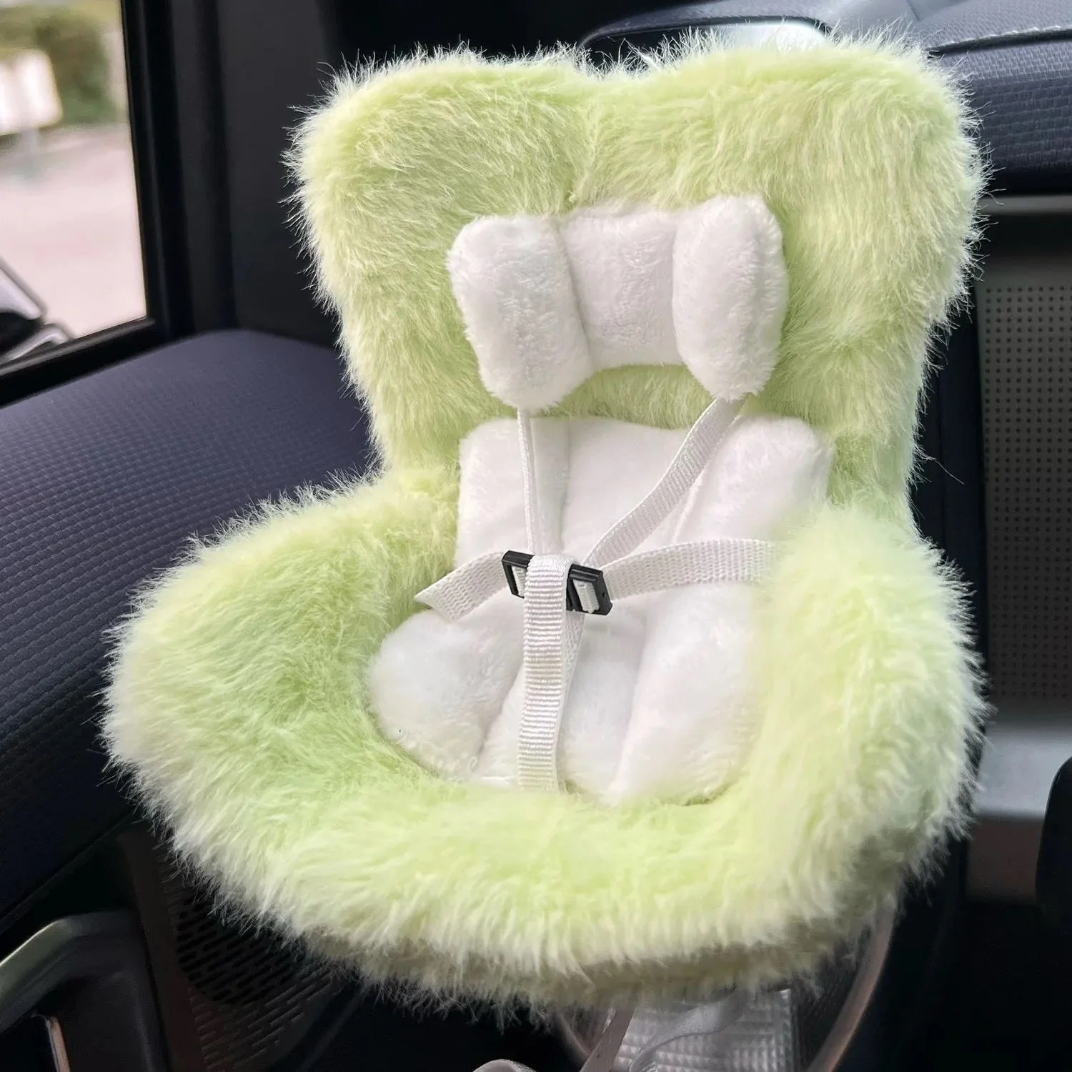 Labubu Plush Car Seat - Pastel Collection (5 Colors) - POPBOXSS