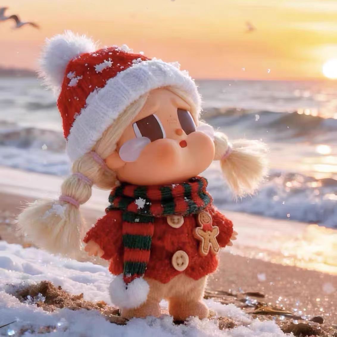 Crybaby Clothes Christmas gingerbread man（No doll） - POPBOXSS