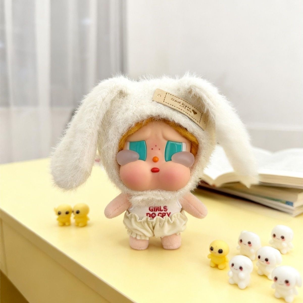 Crybaby Clothes Rabbit plush headgear（No doll） - POPBOXSS