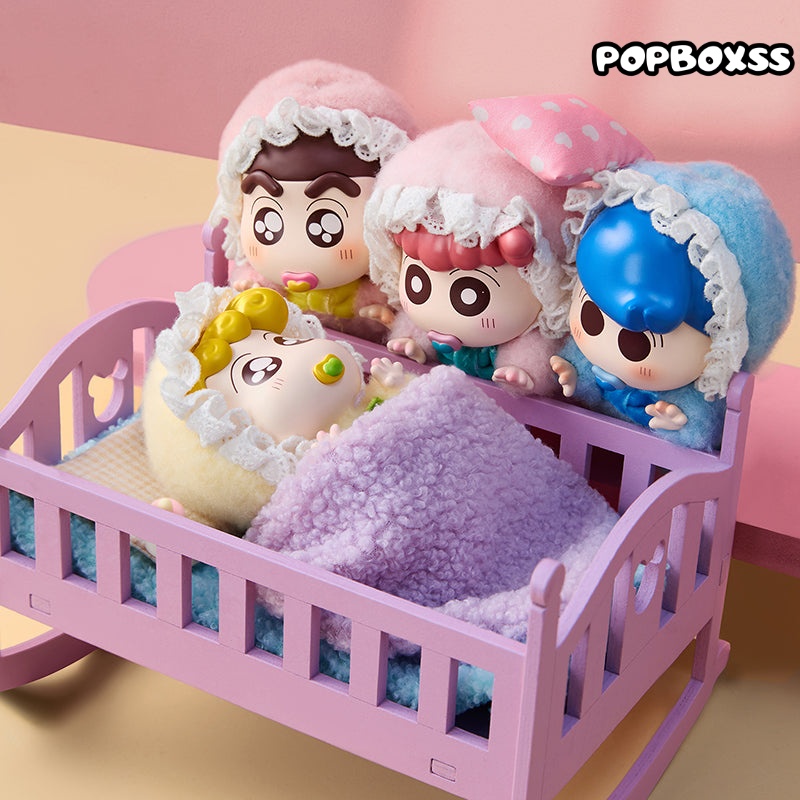 Crayon Shinchan Baby Series Soft Vinyl Plush Blind Box - POPBOXSS