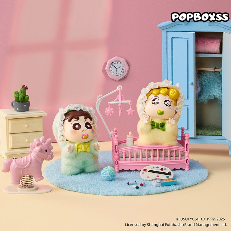 Crayon Shinchan Baby Series Soft Vinyl Plush Blind Box - POPBOXSS