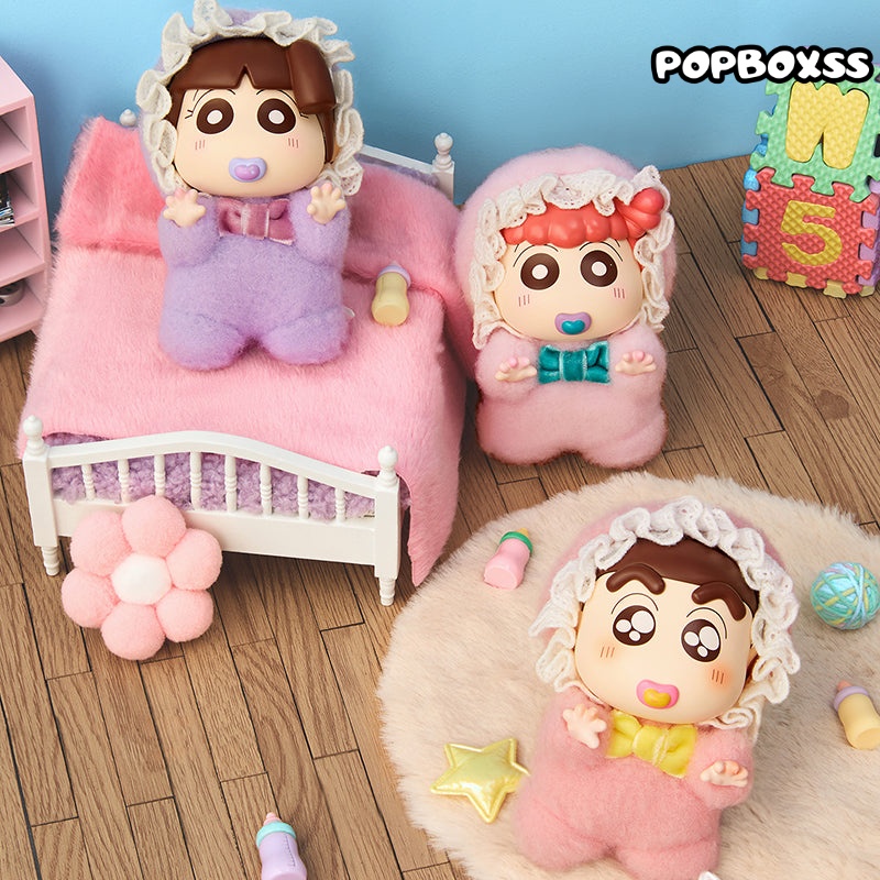 Crayon Shinchan Baby Series Soft Vinyl Plush Blind Box - POPBOXSS