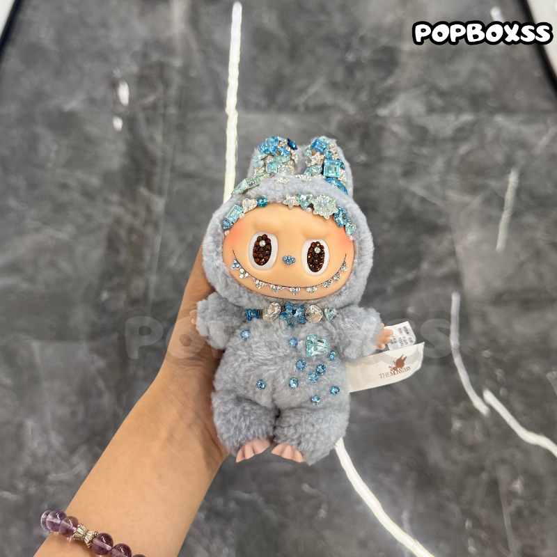 【Customized Two-Week】 Labubu Swarovski Crystal Doll Clothes (Doll Included) Macaron - POPBOXSS