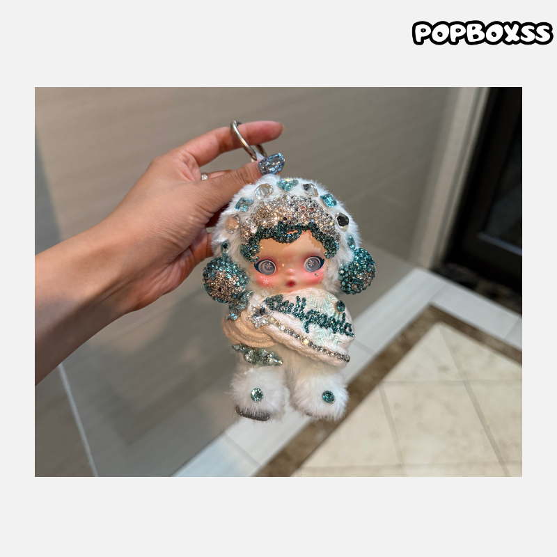 【Customized Two-Week】 Skullpanda Swarovski Crystal Doll Clothes (Doll Included) Winter Symphony - POPBOXSS