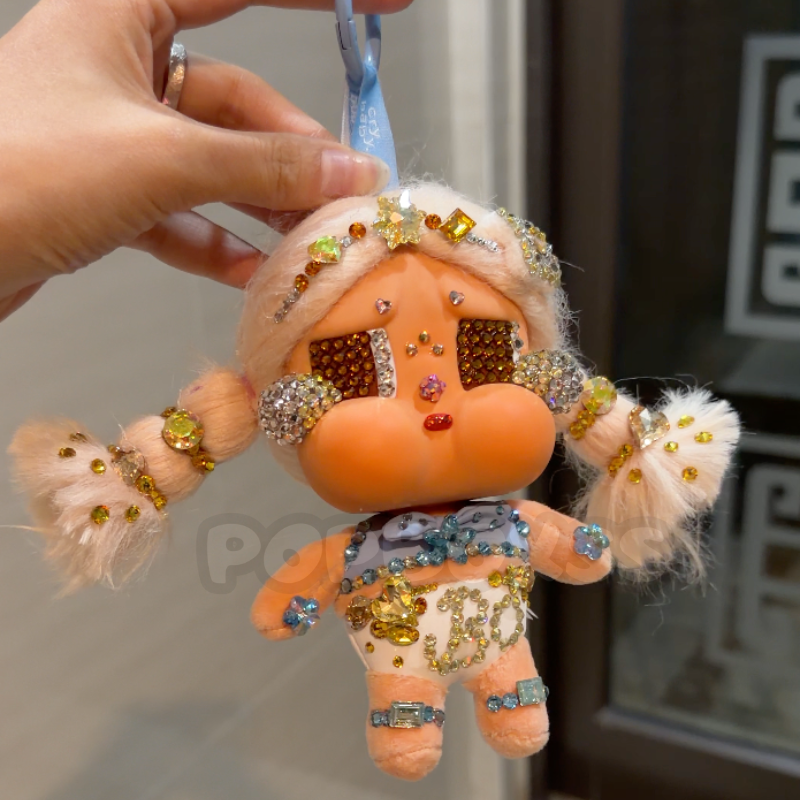 【Customized Two-Week】 Crybaby Swarovski Crystal Doll Clothes (Doll Included) Vacation Mode On - POPBOXSS