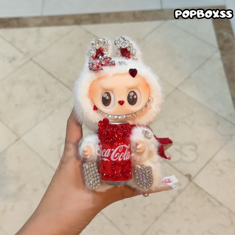 【Customized Two-Week】 Labubu Swarovski Crystal Doll Clothes (Doll Included) COCA-COLA - POPBOXSS