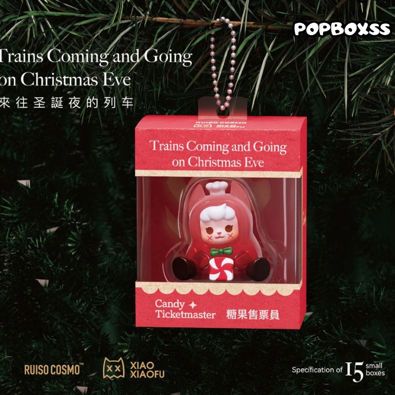 XXFU XiaoXiaoFu Christmas Train Series Mini Beans Figures Blind Box - POPBOXSS