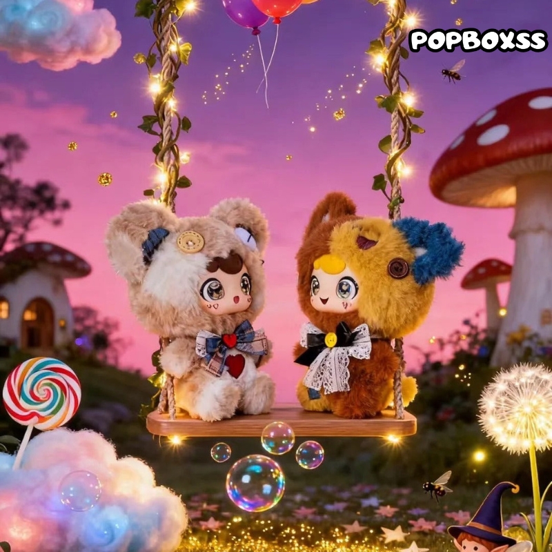 ZAZA BBToy Patch Town Vinyl & Plush Blind Box - POPBOXSS