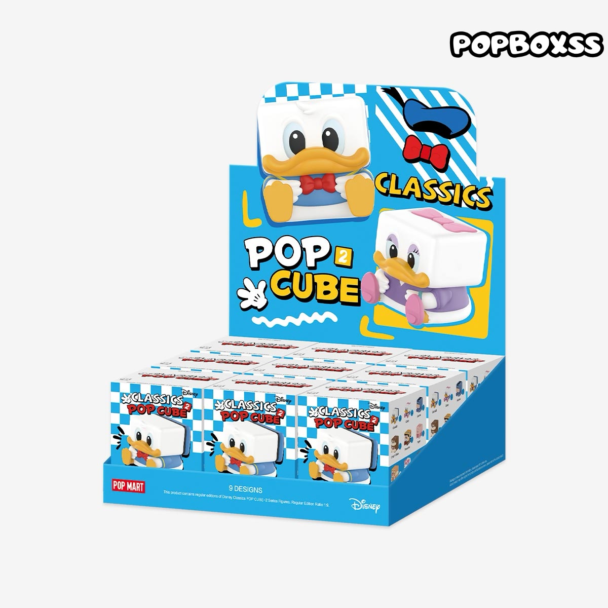 DSN Classics POP CUBE-2 Series Figures Blind Box - POPBOXSS