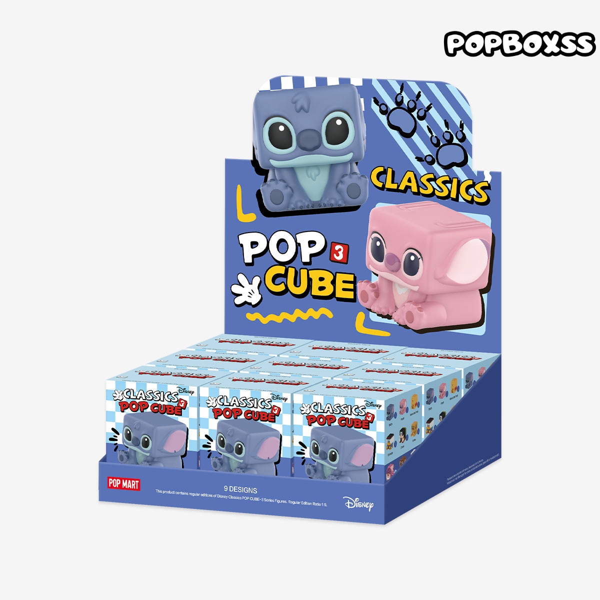 DSN Classics POP CUBE-3 Series Figures Blind Box - POPBOXSS