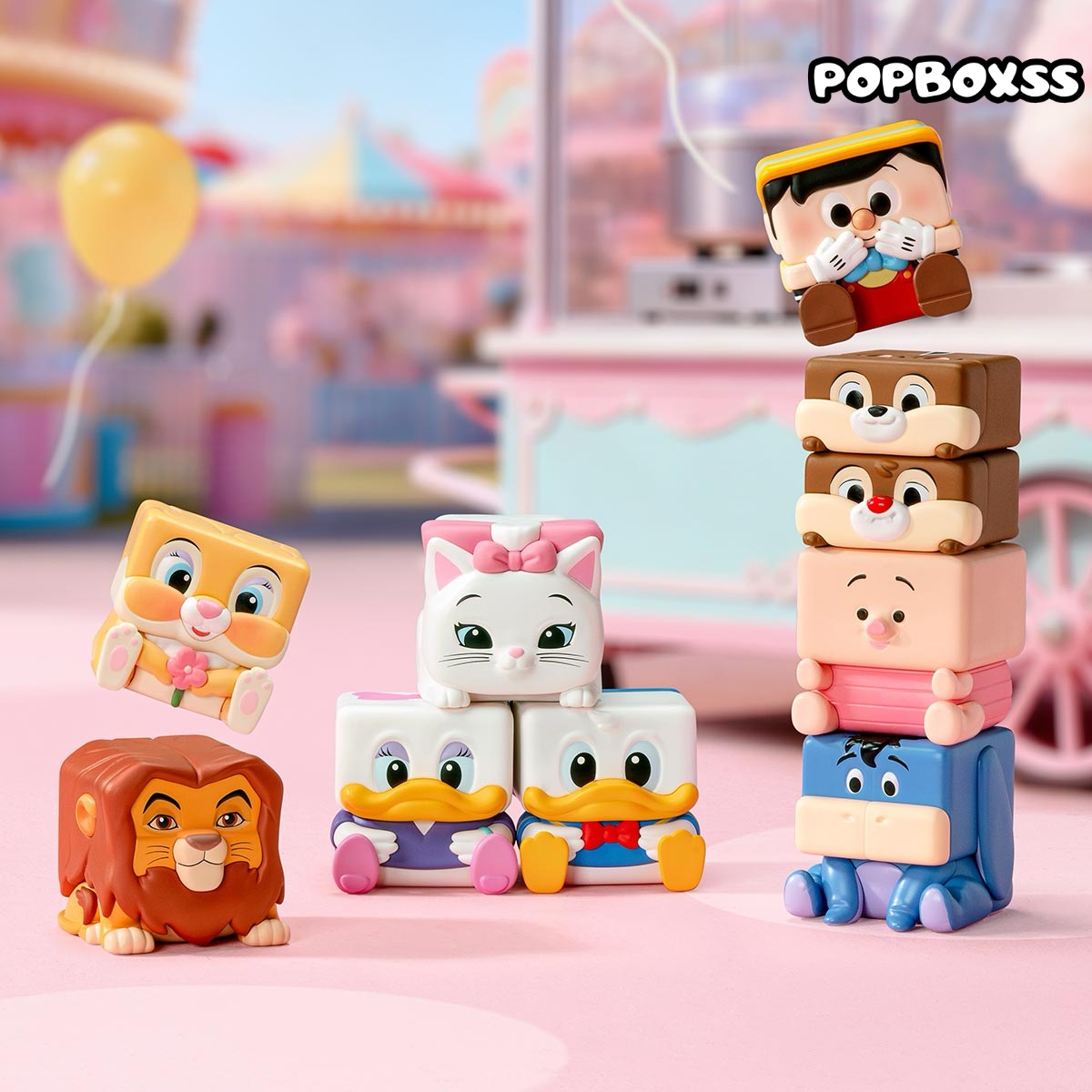 DSN Classics POP CUBE-2 Series Figures Blind Box - POPBOXSS