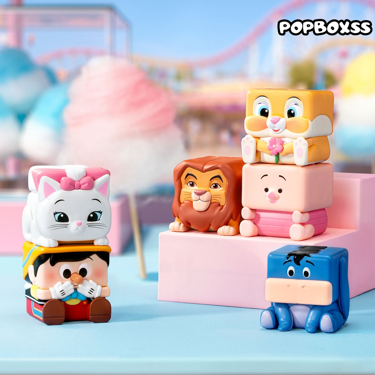 DSN Classics POP CUBE-2 Series Figures Blind Box - POPBOXSS
