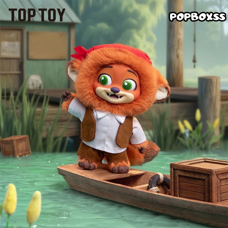 ZOOTOPIA 2 NICK and JUDY Best Undercover Keychain Plush Series Figure Blind Box - POPBOXSS