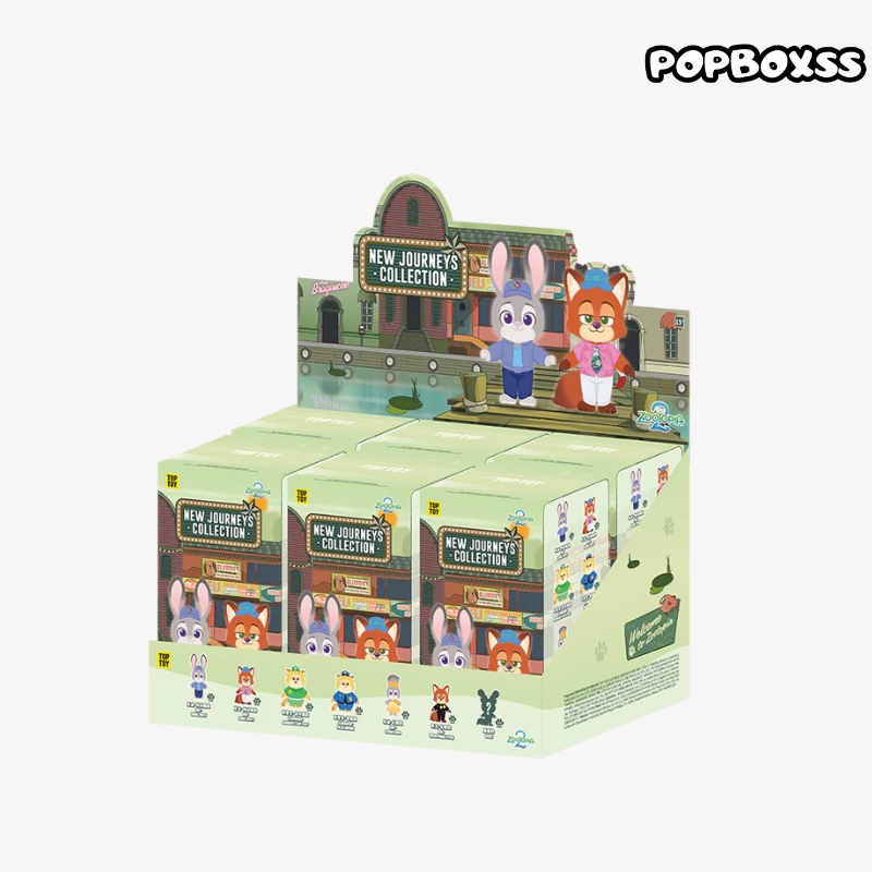 ZOOTOPIA 2 New Journey Series Plush Keychain Blind Box - POPBOXSS