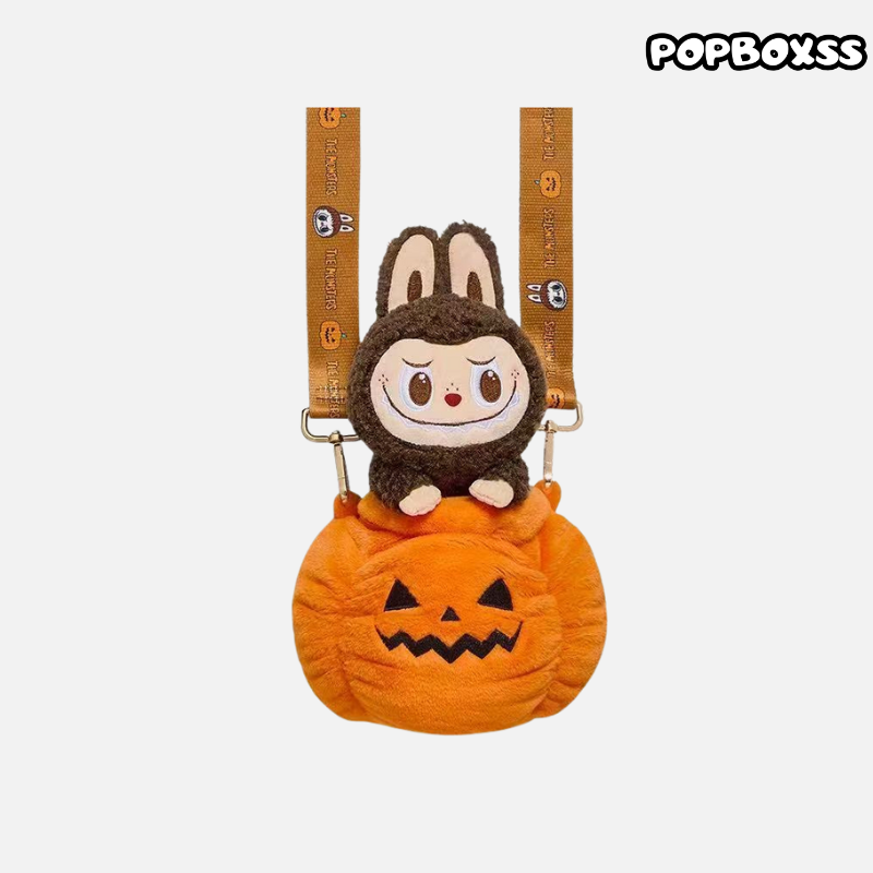 POPMART The Monster labubu pumpkin bag Halloween - POPBOXSS