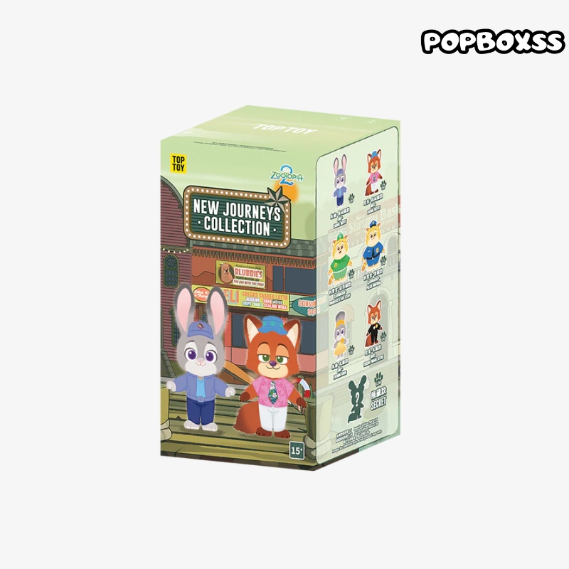 ZOOTOPIA 2 New Journey Series Plush Keychain Blind Box - POPBOXSS