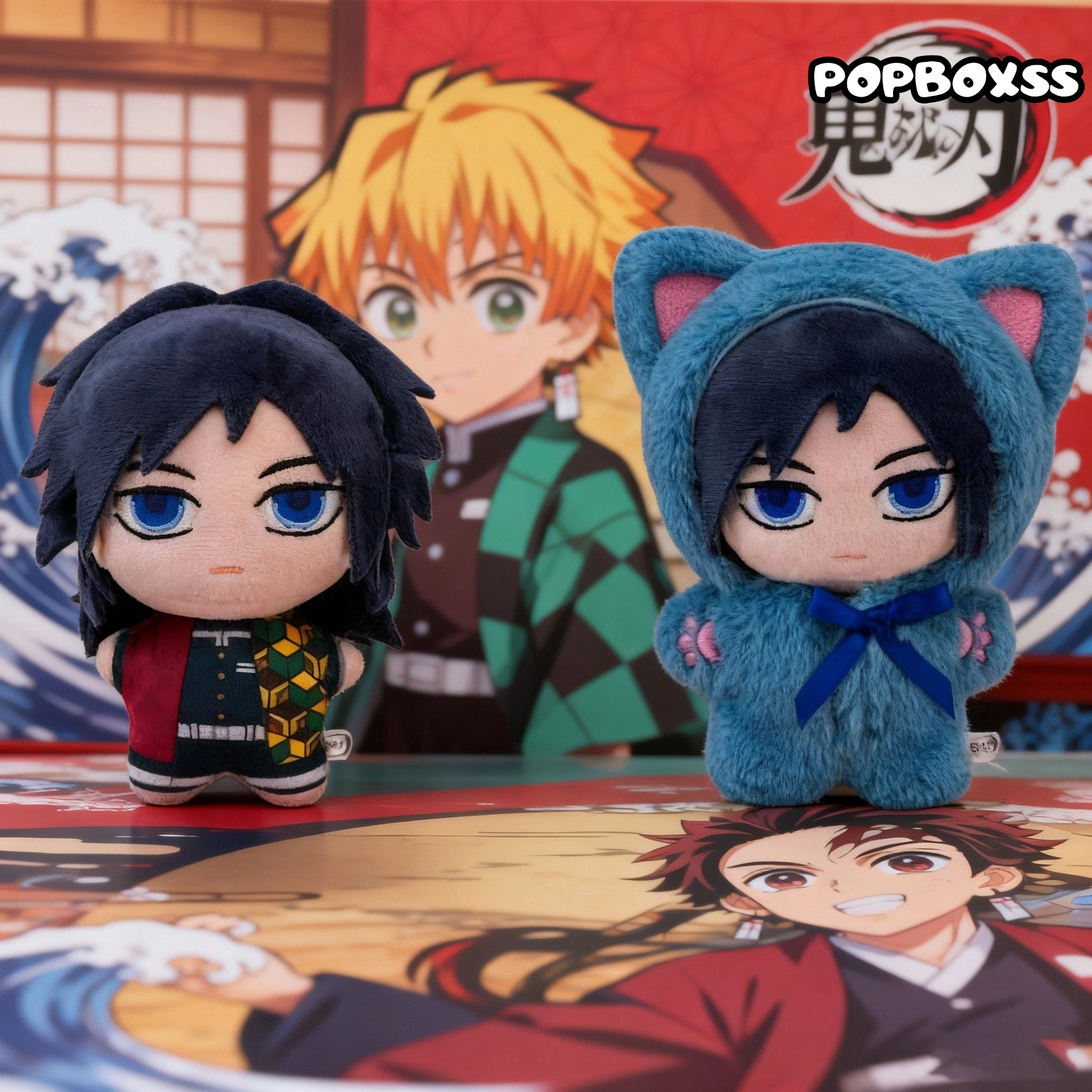 Demon Slayer Cat Paradise Party Plush Blind Box - POPBOXSS