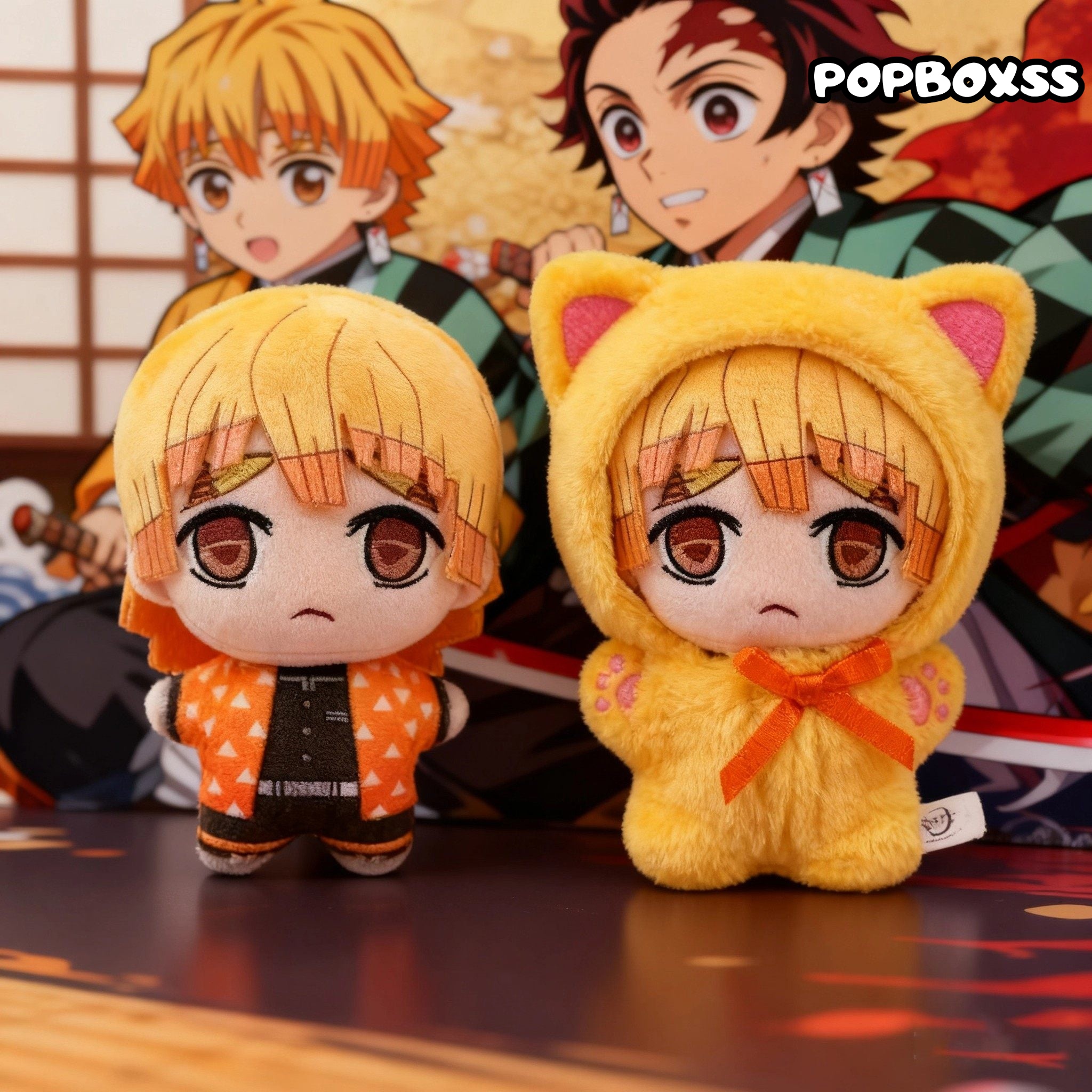 Demon Slayer Cat Paradise Party Plush Blind Box - POPBOXSS