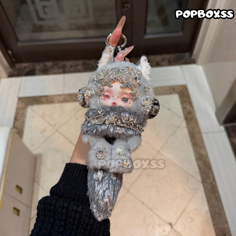 【Customized Two-Week】 Skullpanda Swarovski Crystal Doll Clothes (Doll Included) skullpanda XG Series - POPBOXSS