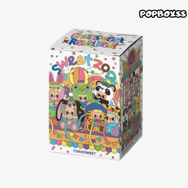 Rebel Bear Sweet Zoo Series Plush Blind Box - POPBOXSS