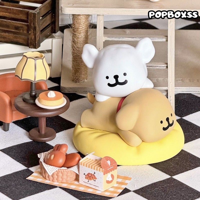 Maltese Happy Snuggling Series Figure Blind Box - POPBOXSS