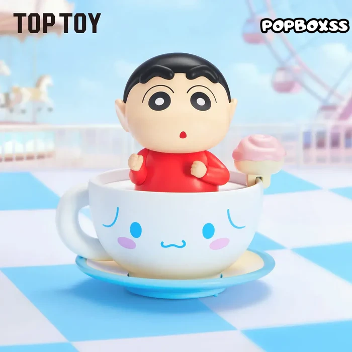 CINNAMOROLL X CRAYON SHINCHAN Wonderland Series Figures Blind Box - POPBOXSS