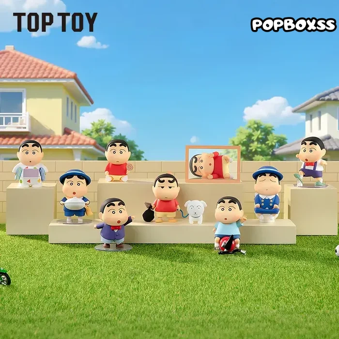 CRAYON SHINCHAN Retro Daily Life Series Figures Blind Box - POPBOXSS