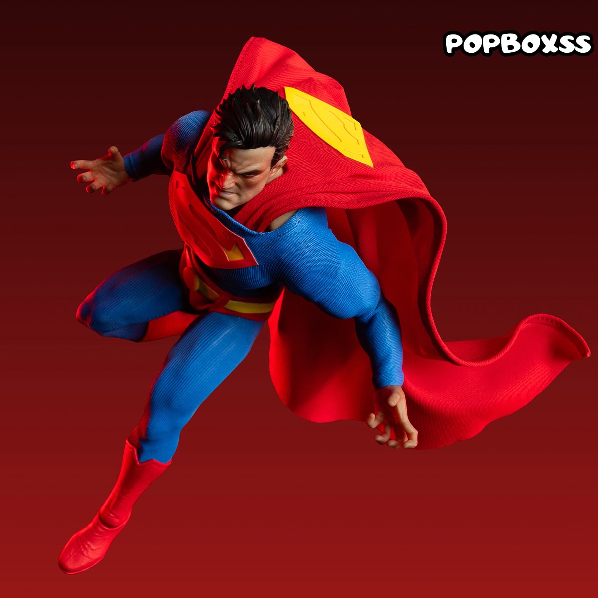 DC Batman Hush Superman 1/12 Collectible Action Figure - POPBOXSS