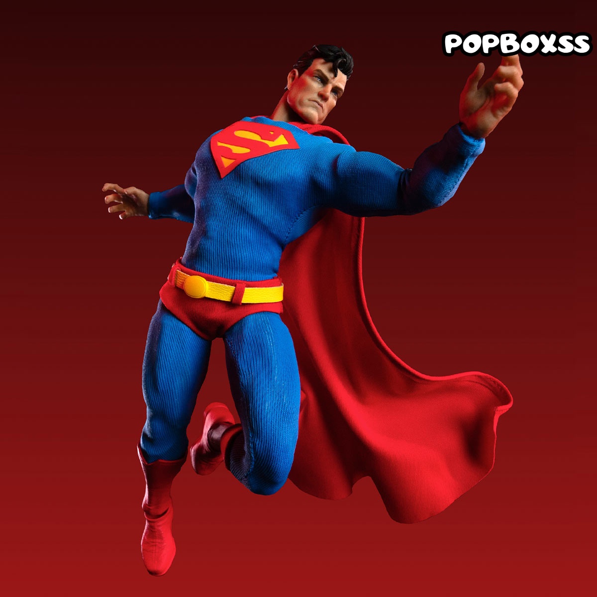 DC Batman Hush Superman 1/12 Collectible Action Figure - POPBOXSS