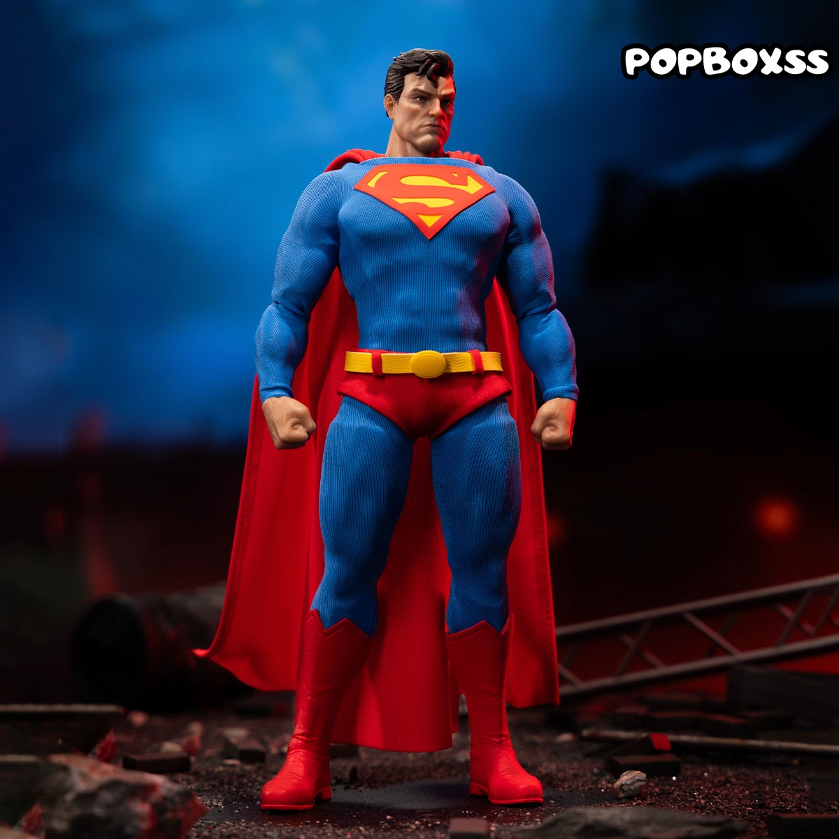 DC Batman Hush Superman 1/12 Collectible Action Figure - POPBOXSS