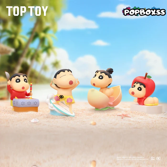 CRAYON SHINCHAN Naughty Diary Series Articulated Figures Blind Вох - POPBOXSS