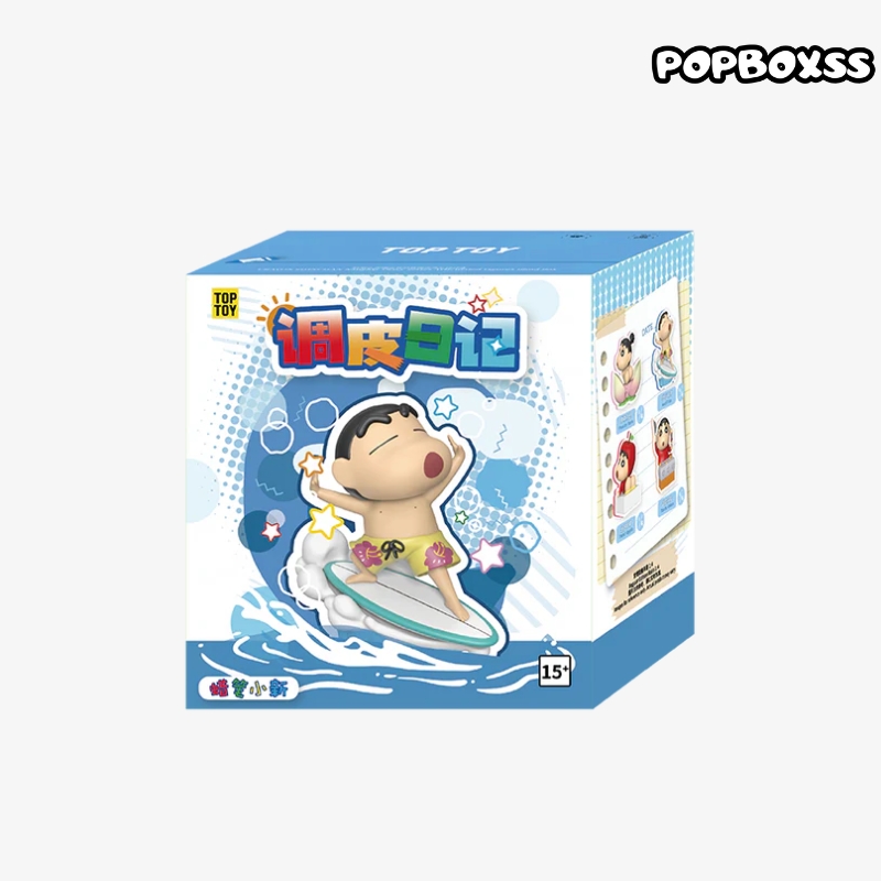CRAYON SHINCHAN Naughty Diary Series Articulated Figures Blind Вох - POPBOXSS