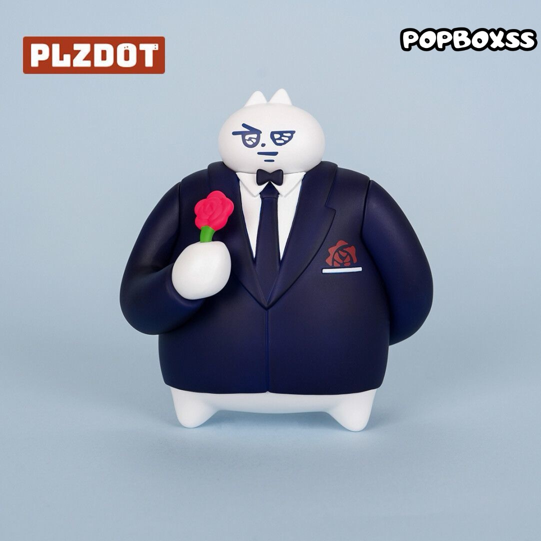 PLZDOT Bowties Cat of The Year Series Figure Blind Box - POPBOXSS