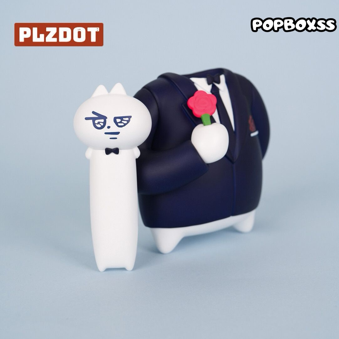 PLZDOT Bowties Cat of The Year Series Figure Blind Box - POPBOXSS