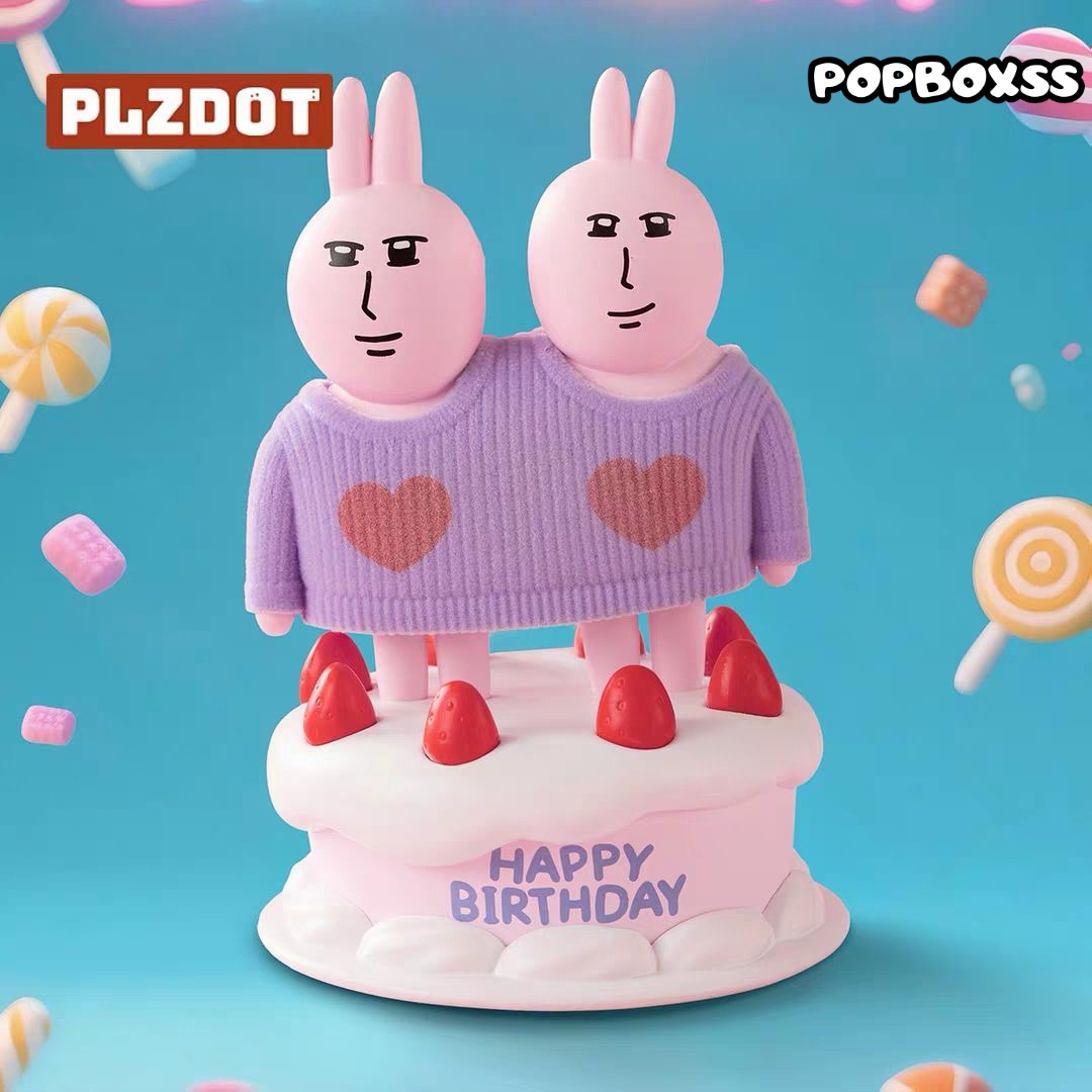 PLZDOT My Friend Rabbit Beautiful Mood Series Figure Blind Box - POPBOXSS
