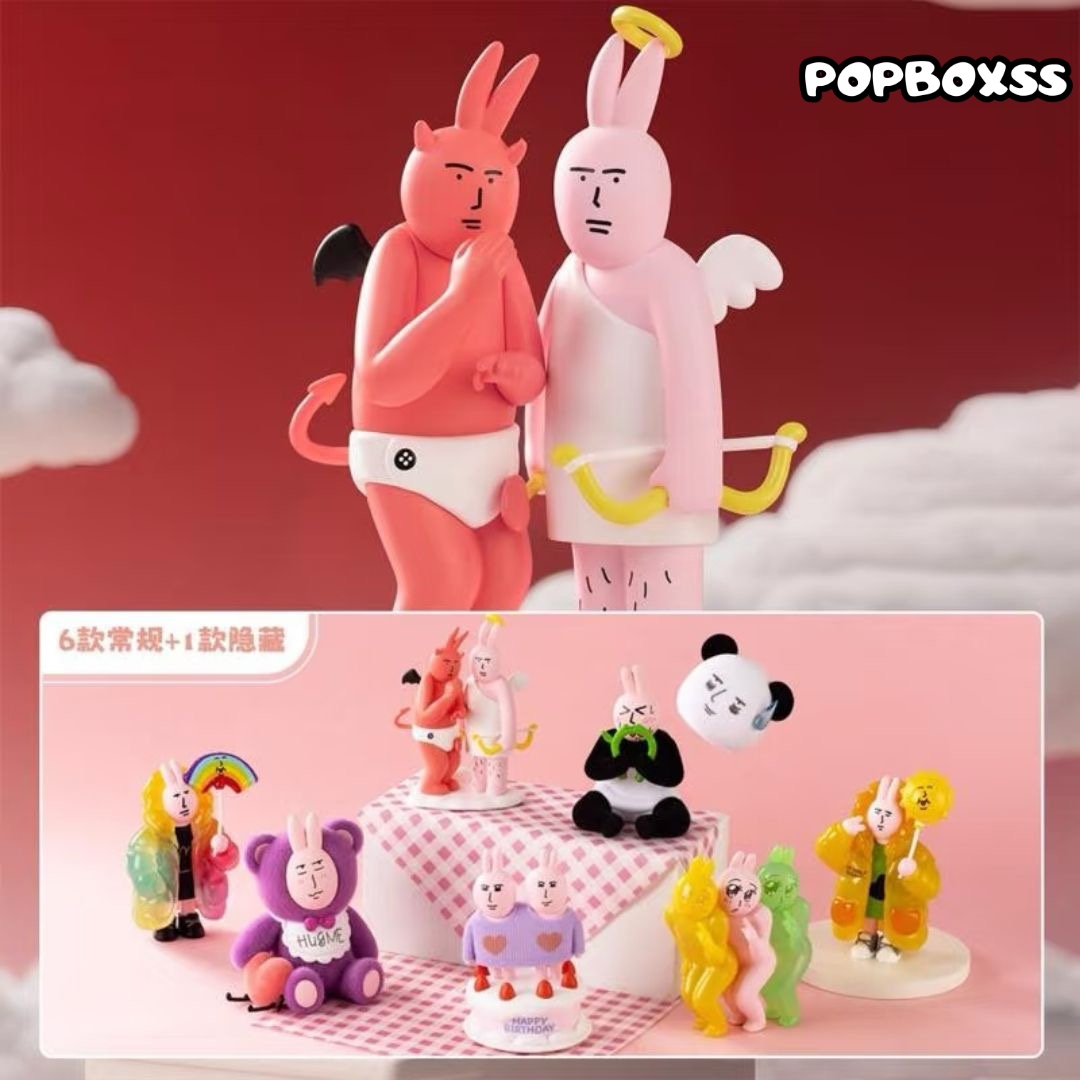 PLZDOT My Friend Rabbit Beautiful Mood Series Figure Blind Box - POPBOXSS