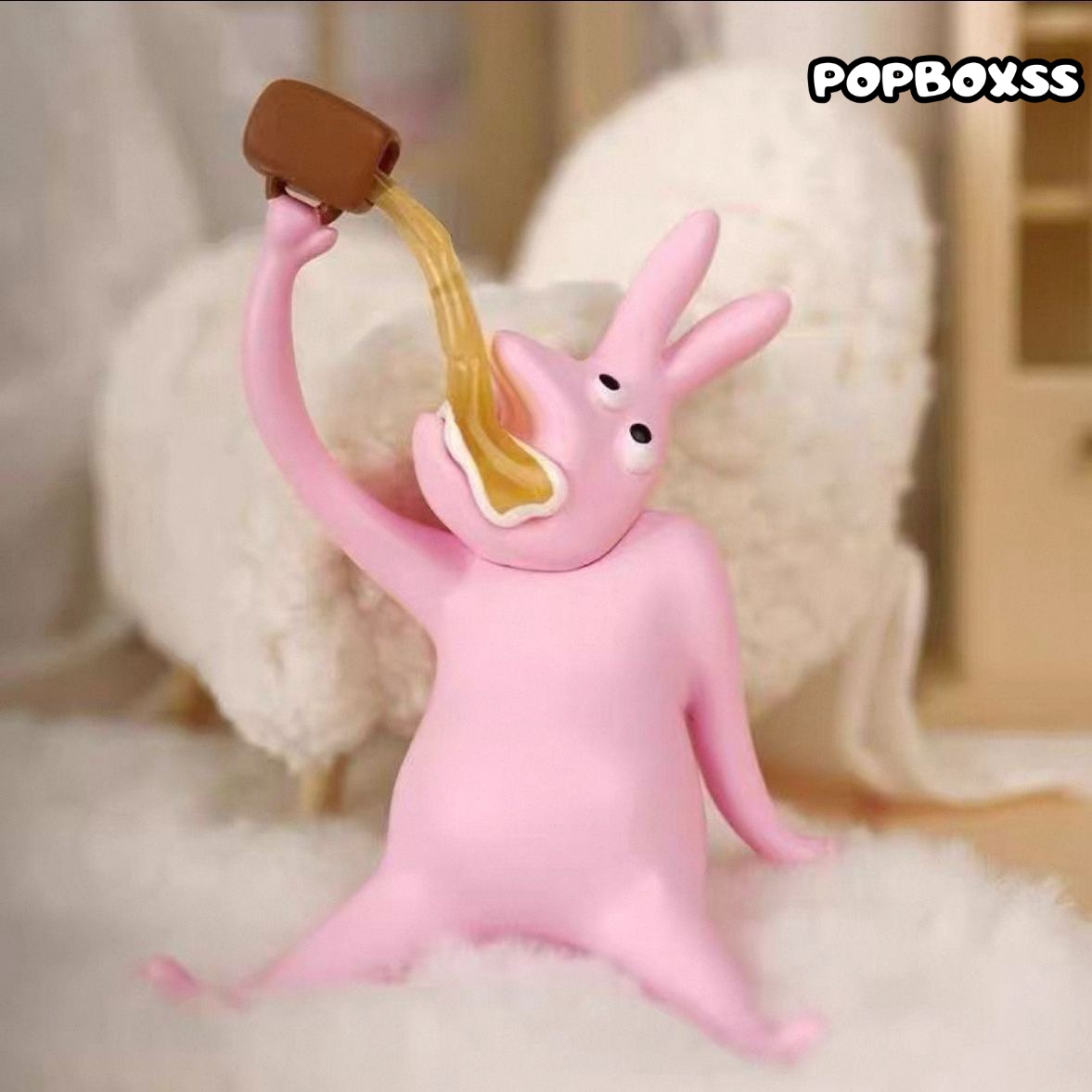 My Friend Pink Rabbit Abstract Series Mini Figure Blind Box - POPBOXSS