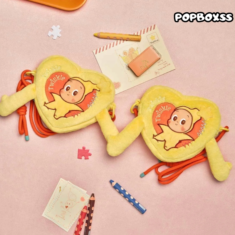 POP MART Twinkle Twinkle Crush On You Series-Hand-in-Hand Heart Bag - POPBOXSS