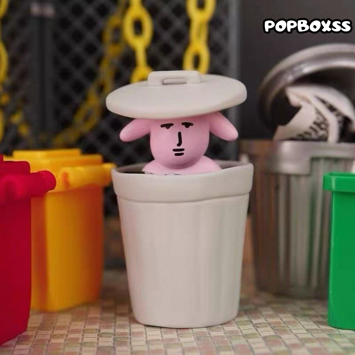 My Friend Pink Rabbit Abstract Series Mini Figure Blind Box - POPBOXSS