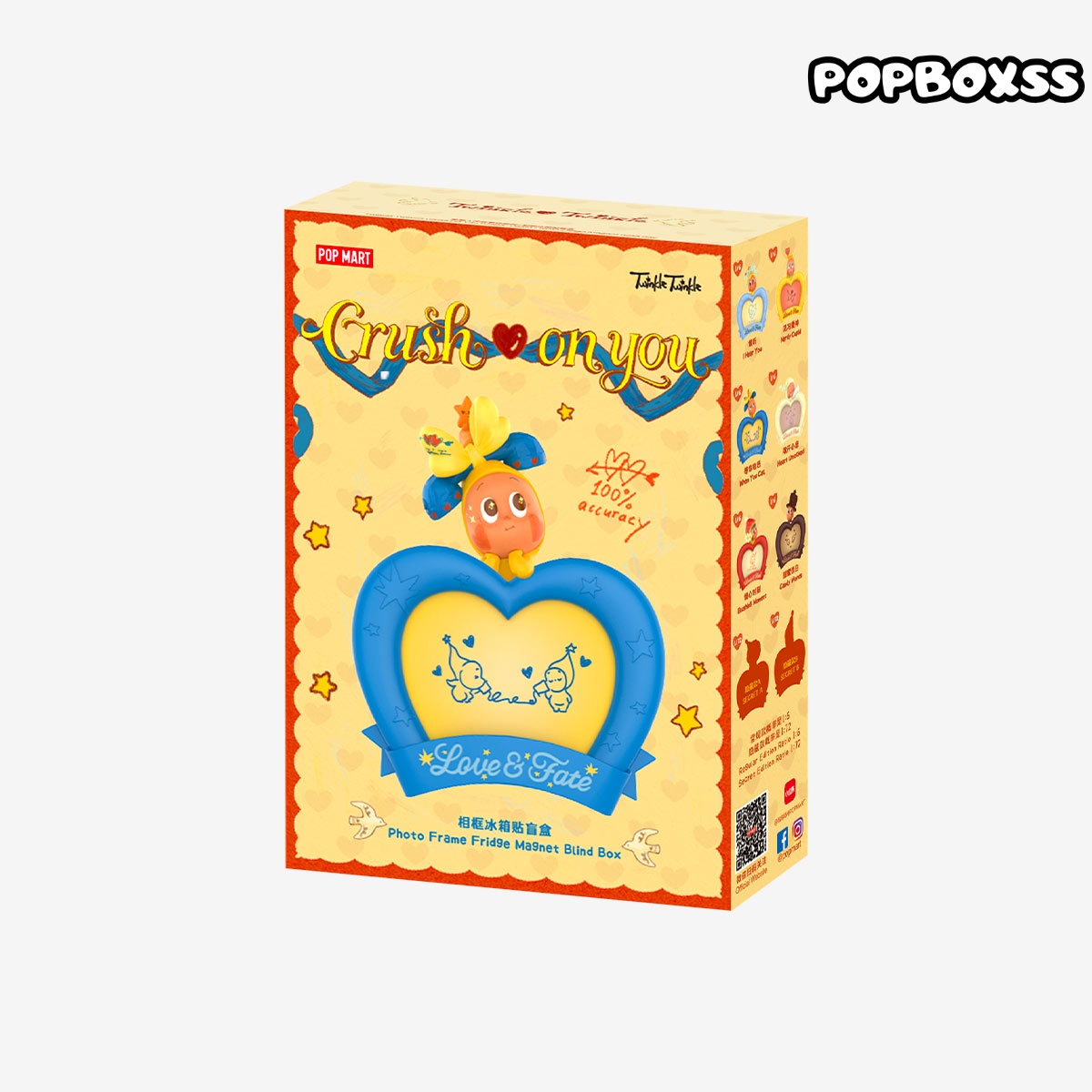 POP MART Twinkle Twinkle Crush On You Series Photo Frame Fridge Magnet Blind Box - POPBOXSS