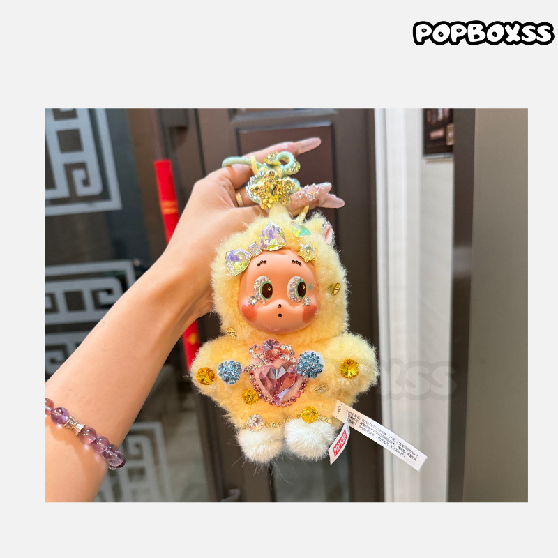 【Customized Two-Week】 Labubu Swarovski Crystal Doll Clothes (Doll Included) Have a Good Run Series - POPBOXSS