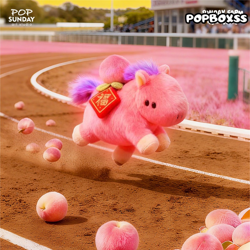 Popsunday [Year of the Horse Blind Box] Winny the Horse Plush Keychain - POPBOXSS