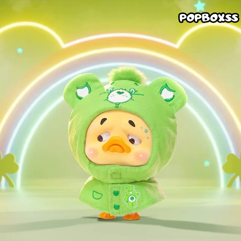 Care Bears x Upset Duck Neon Sweetheart Duck Series Plush Keychain Blind Box - POPBOXSS