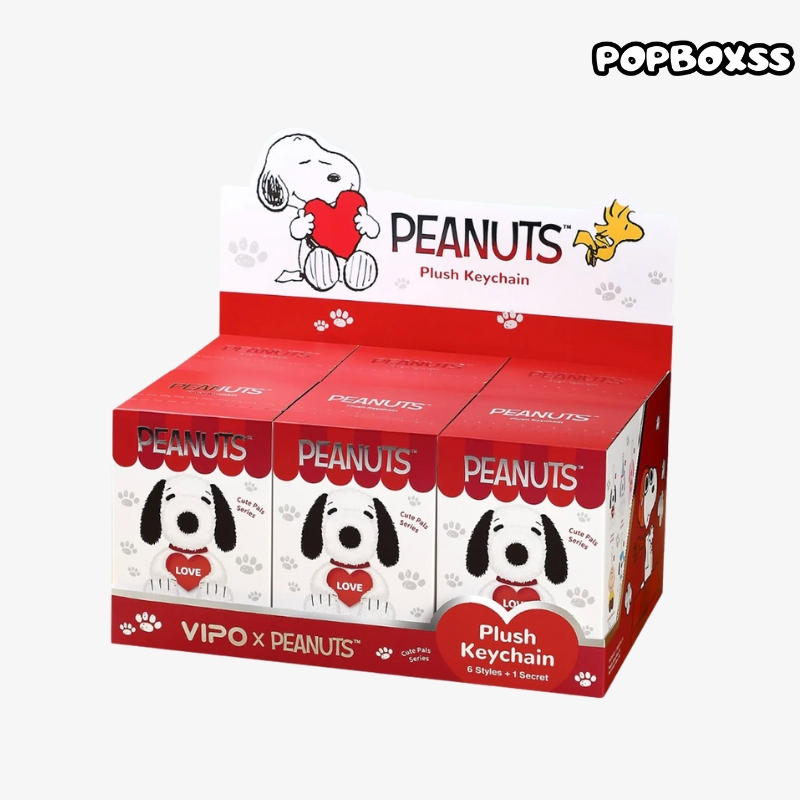 VIPO Peanuts Snoopy Series Plush Keychain Blind Box - POPBOXSS