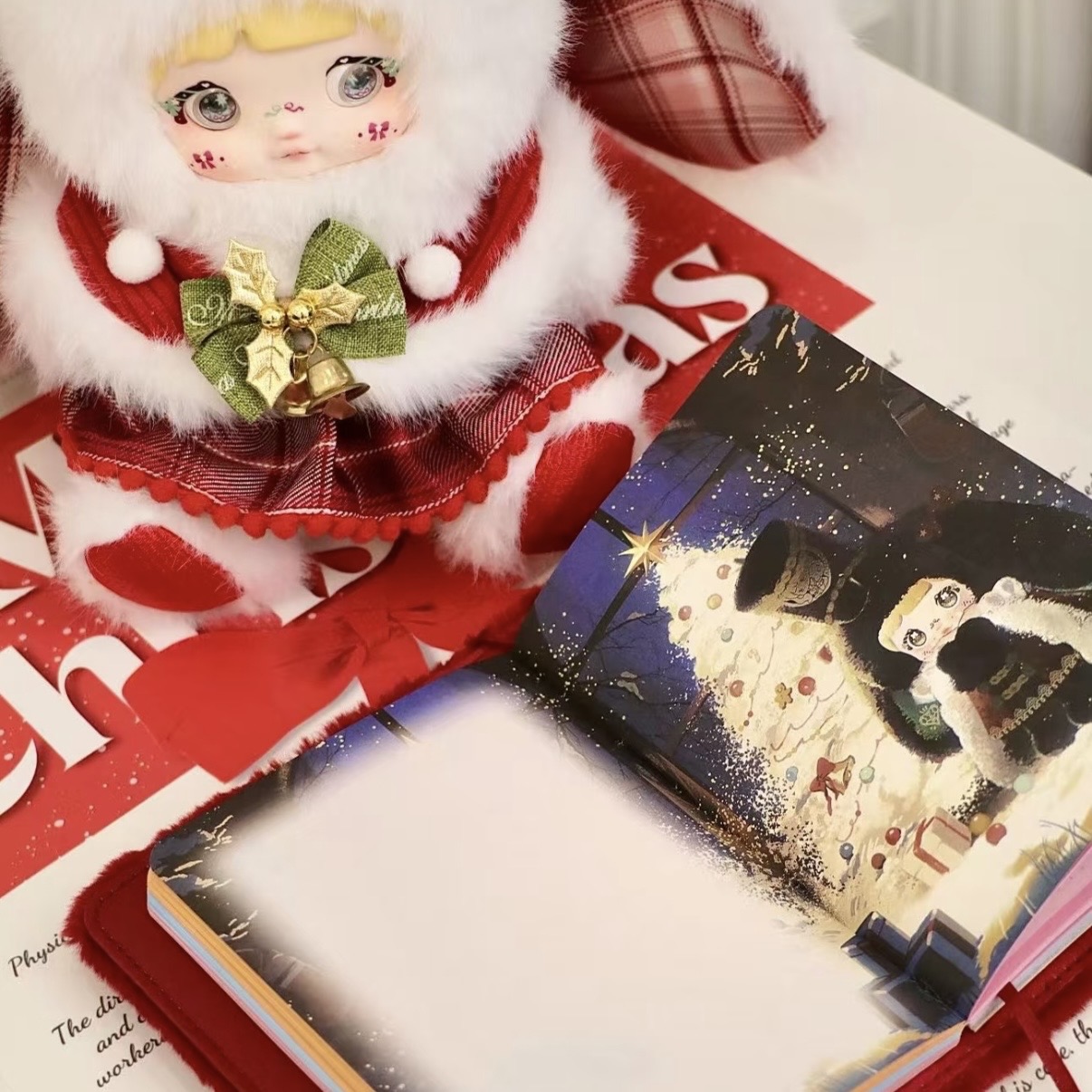 Nommi Merry Chrismas Plush notebook - POPBOXSS