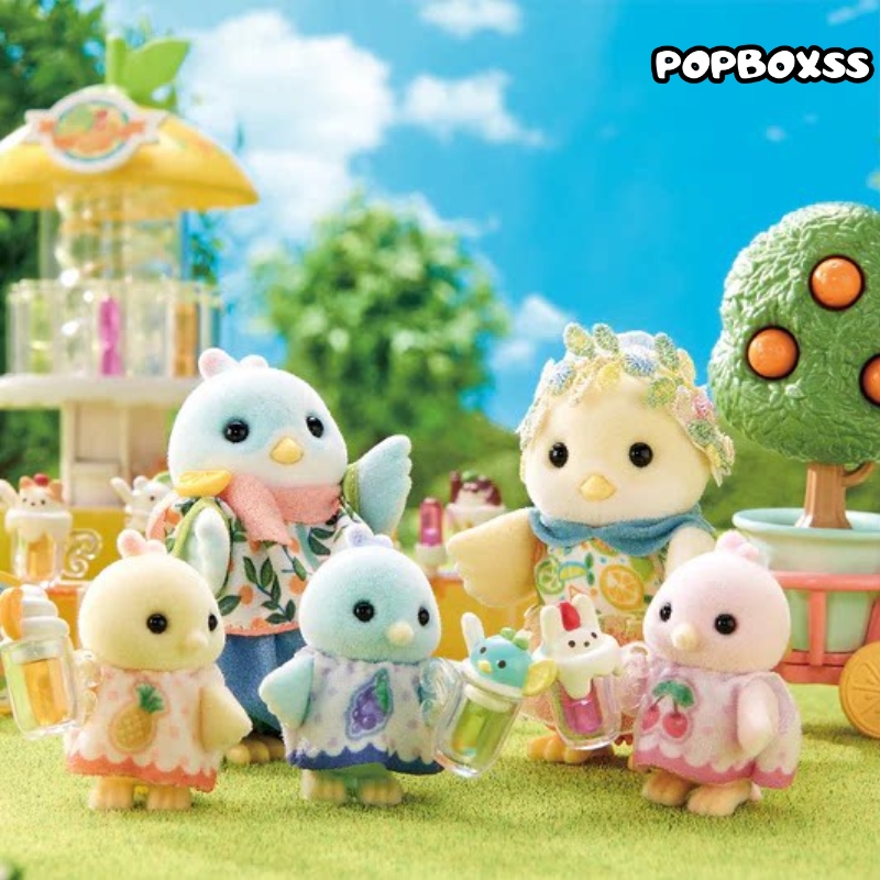 Sylvanian Families Citrus Bird Family Series Figure - POPBOXSS
